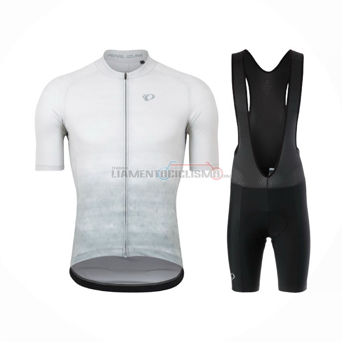 Abbigliamento Ciclismo Pearl Izumi Manica Corta 2021 Bianco Grigio